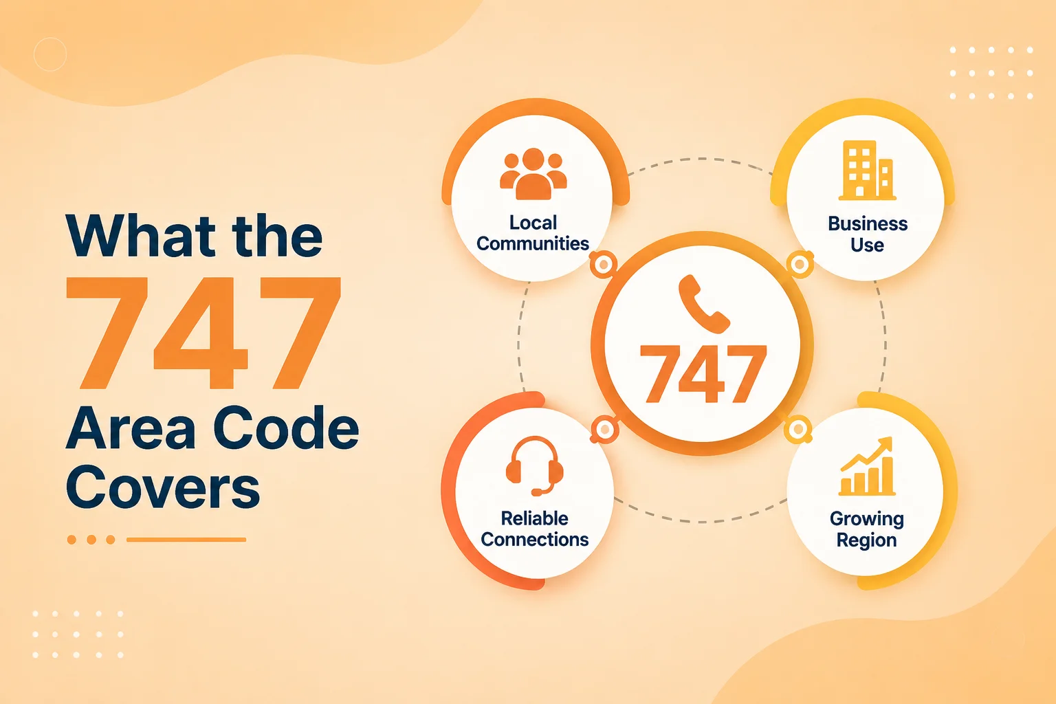 What the 747 Area Code Covers