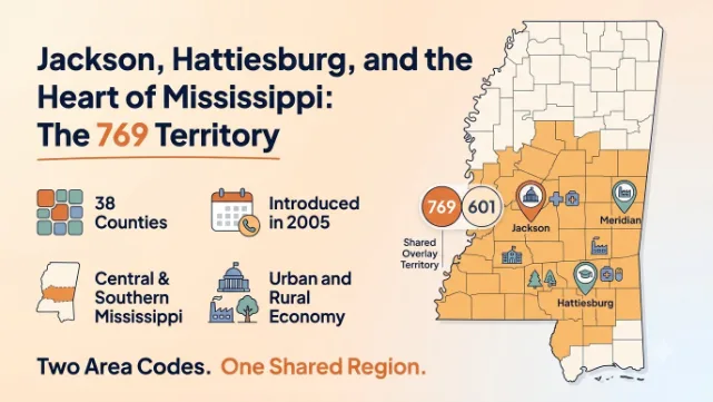 Jackson, Hattiesburg, and the Heart of Mississippi: The 769 Territory