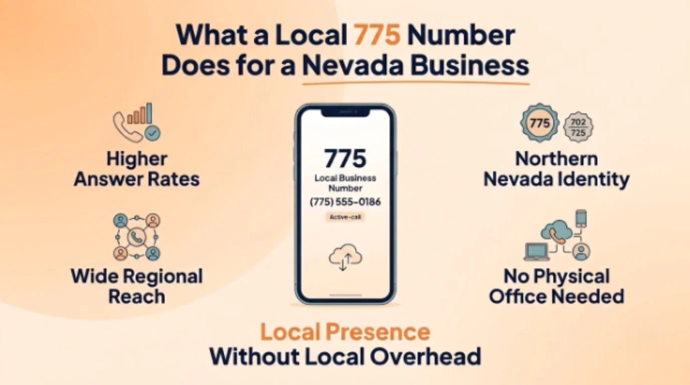 What a Local 775 Number Does for a Nevada Business