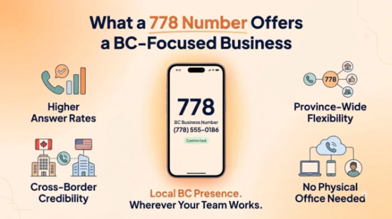 What a 778 Number Offers a BC-Focused Business