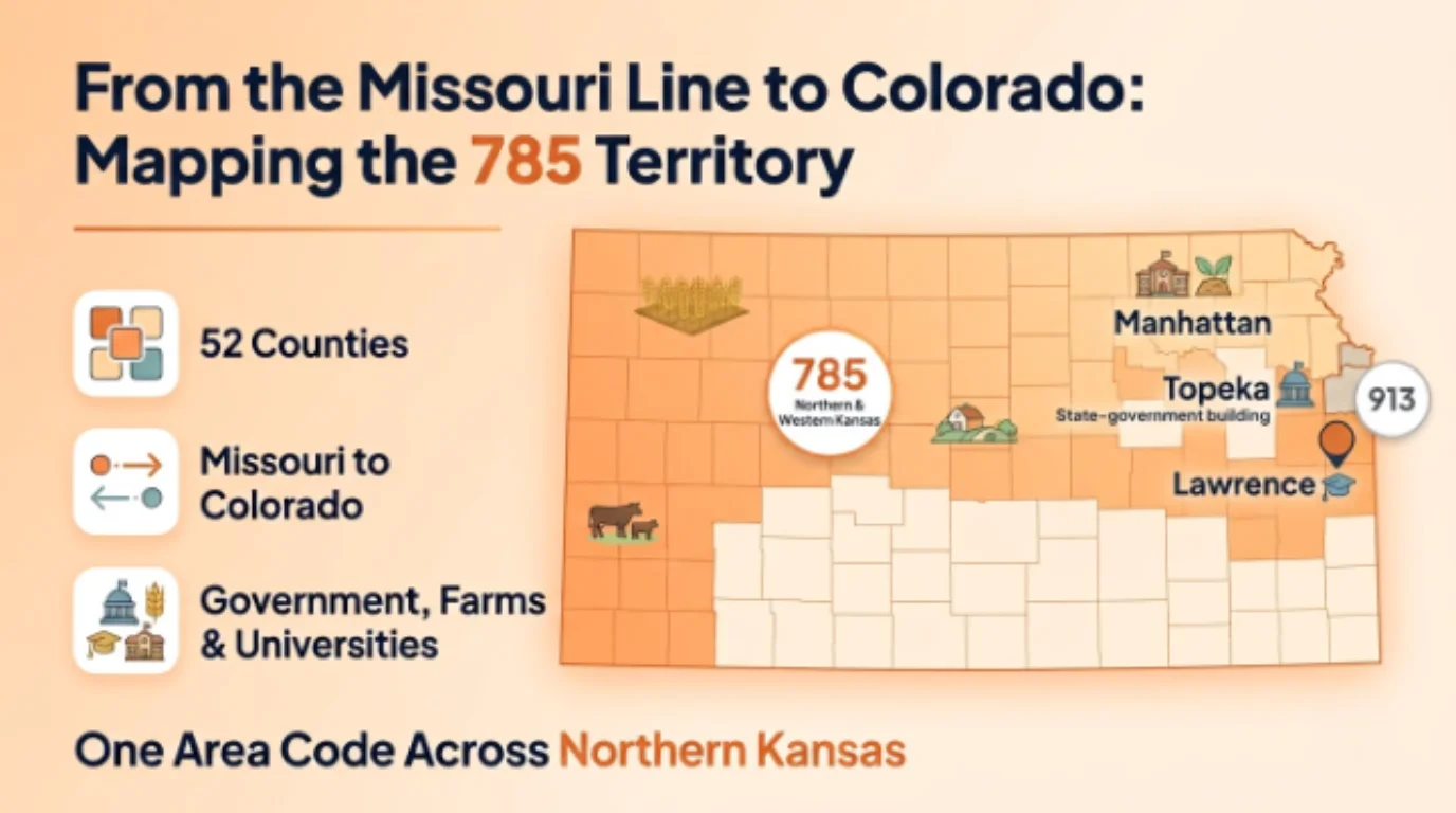 From the Missouri Line to Colorado: Mapping the 785 Territory