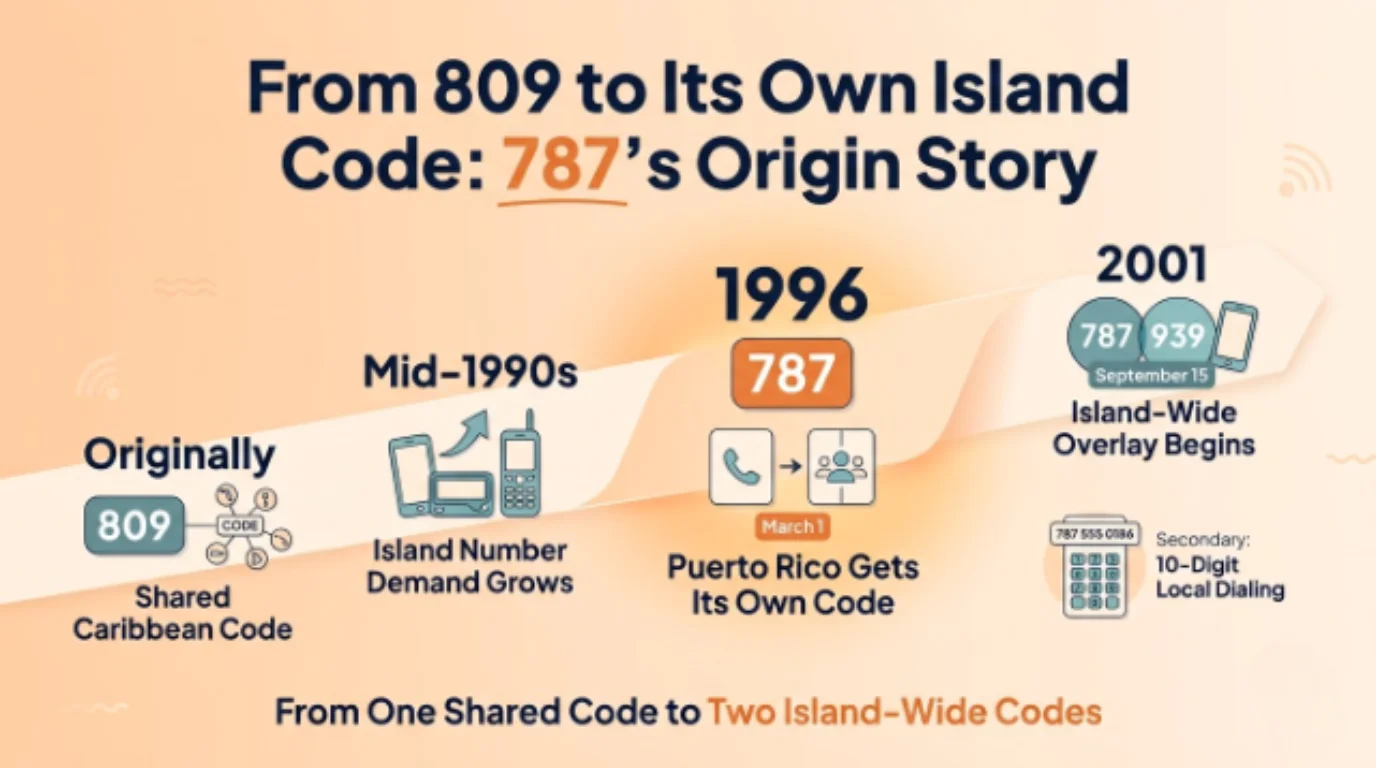From 809 to Its Own Island Code: 787's Origin Story