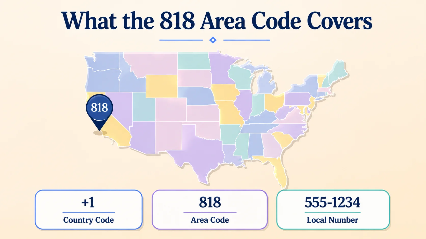What the 818 Area Code Covers