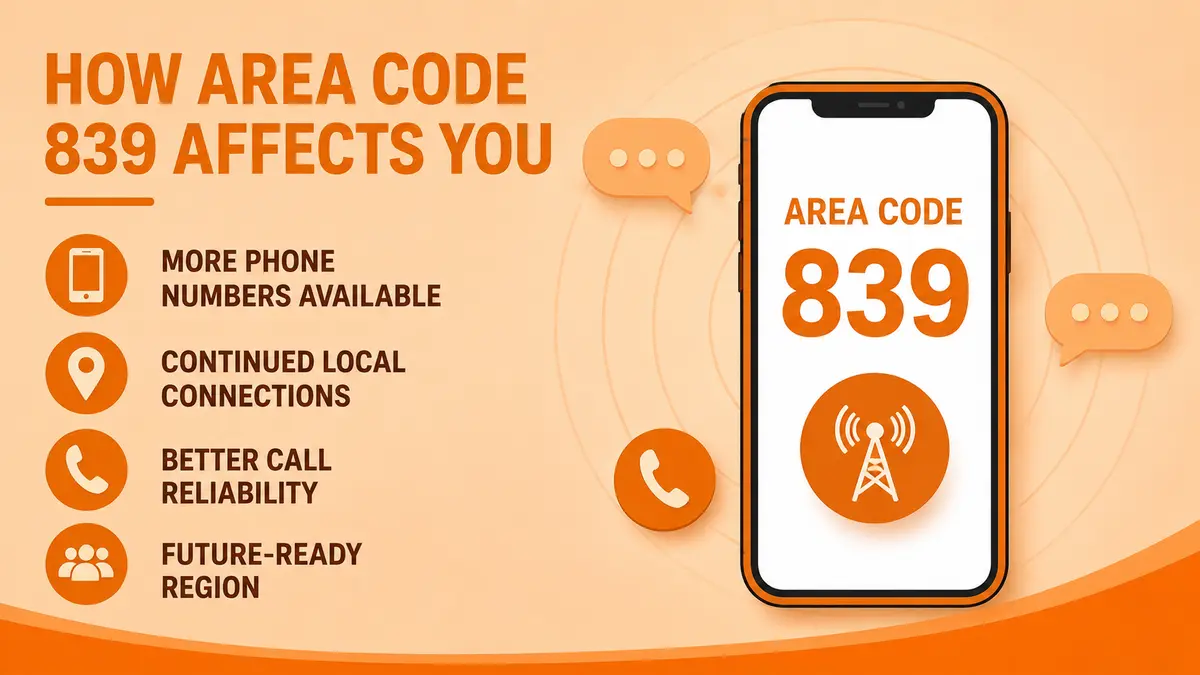 How the 839 area code affects you