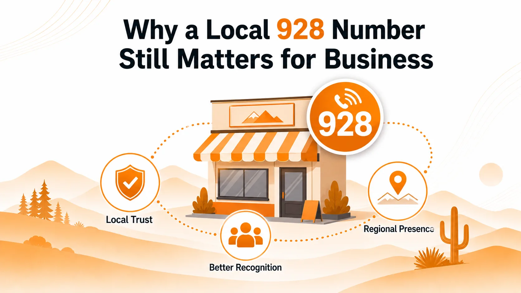 Why a local 928 number still matters for business: local trust, higher answer rates, Flagstaff presence