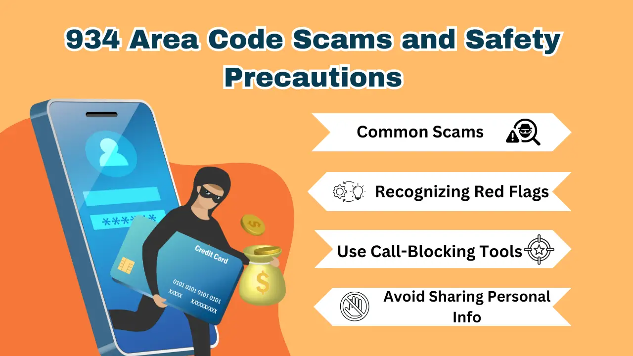934 area code scams and safety precautions