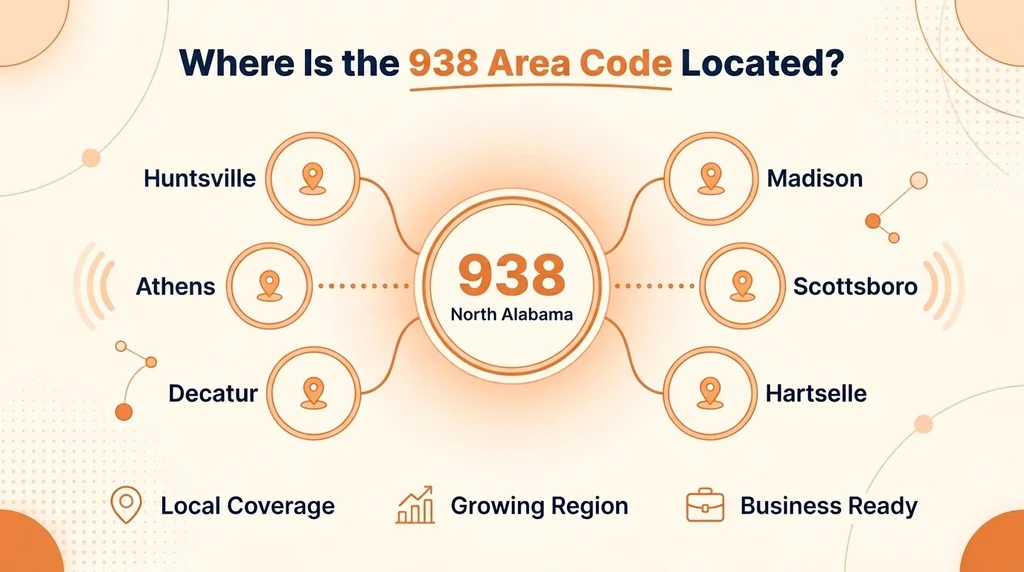 Where Is the 938 Area Code Located — area code 938