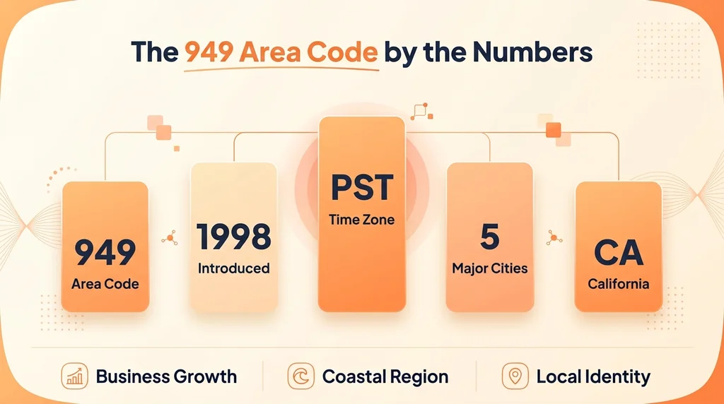 The 949 Area Code by the Numbers — area code 949