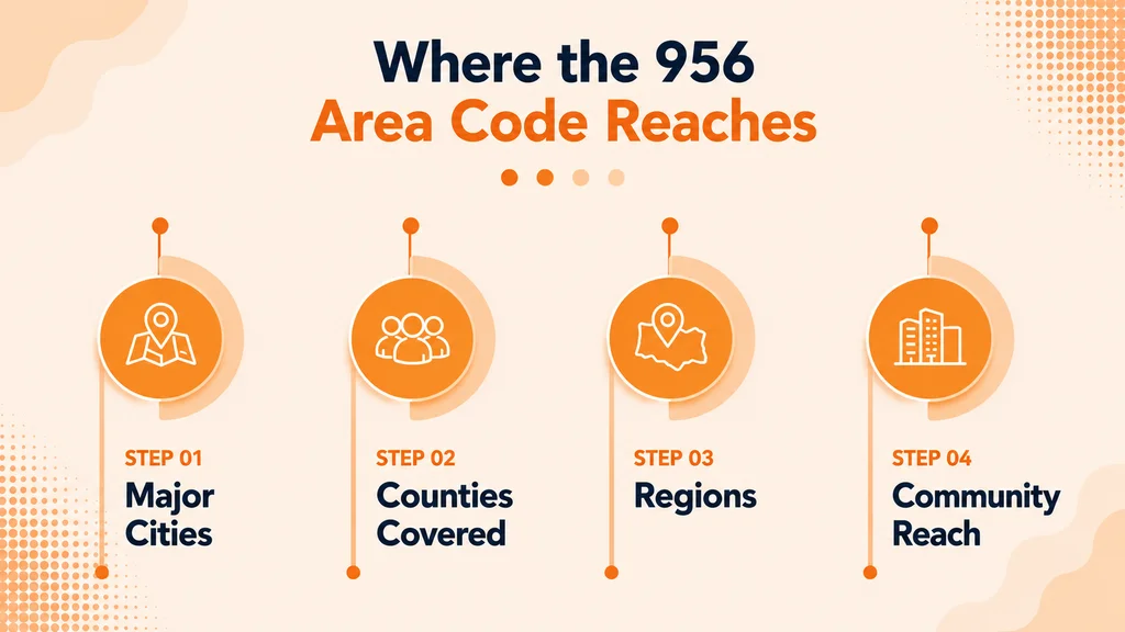 Where the 956 Area Code Reaches — area code 956