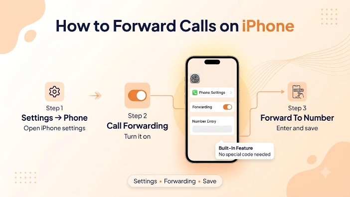 How to forward calls on iPhone — Settings, Phone, Call Forwarding