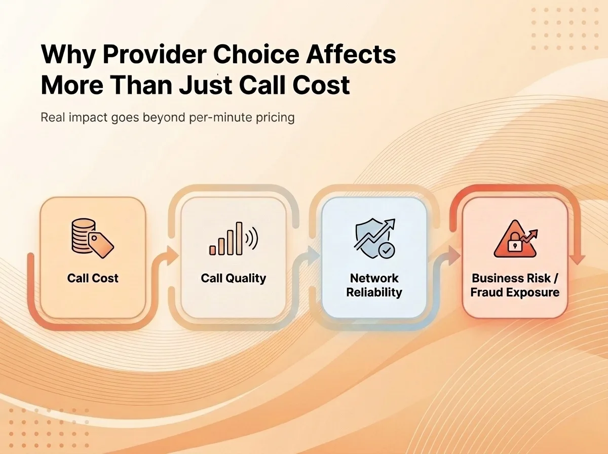 Why wholesale VoIP provider choice affects more than cost — call quality, security, and customer retention