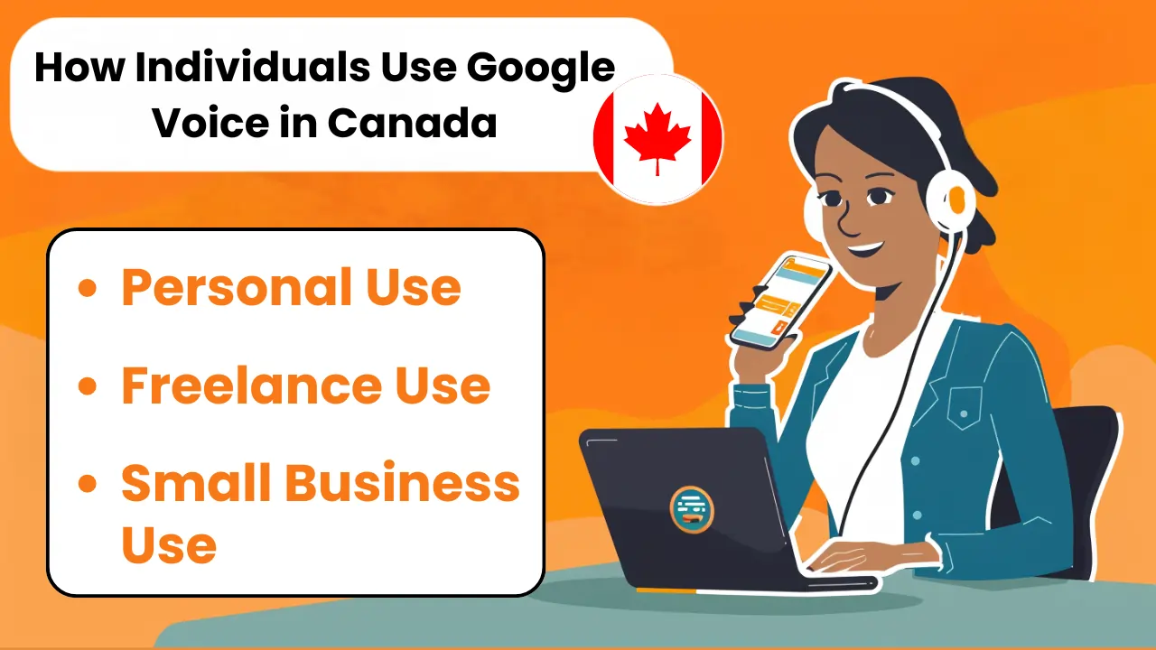 How Individuals Use Google Voice in Canada