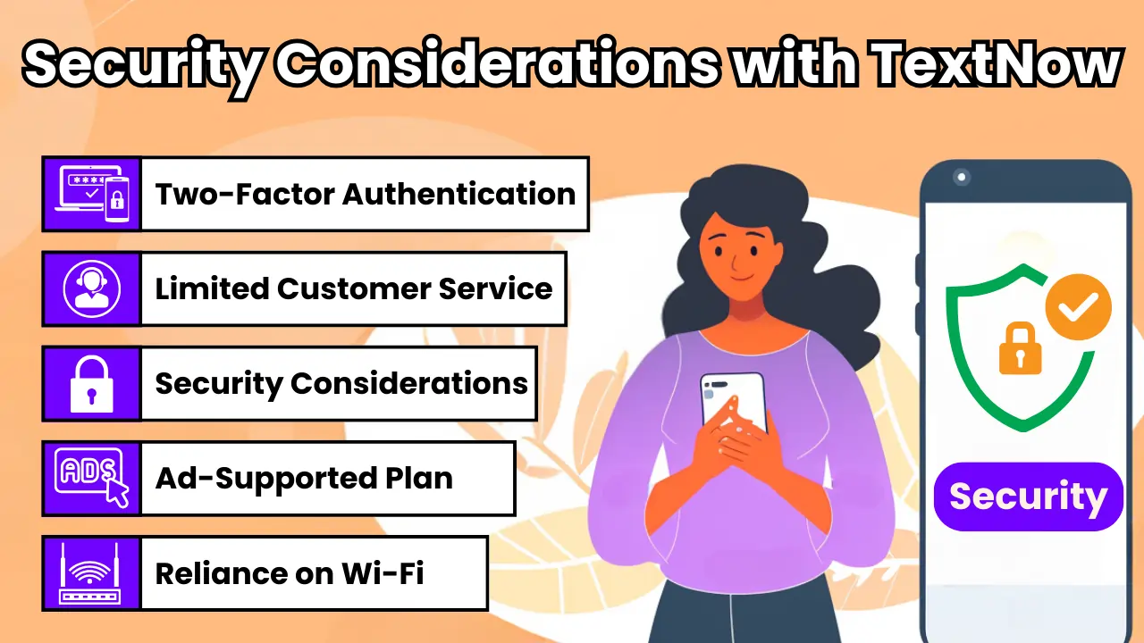 Security Considerations with TextNow