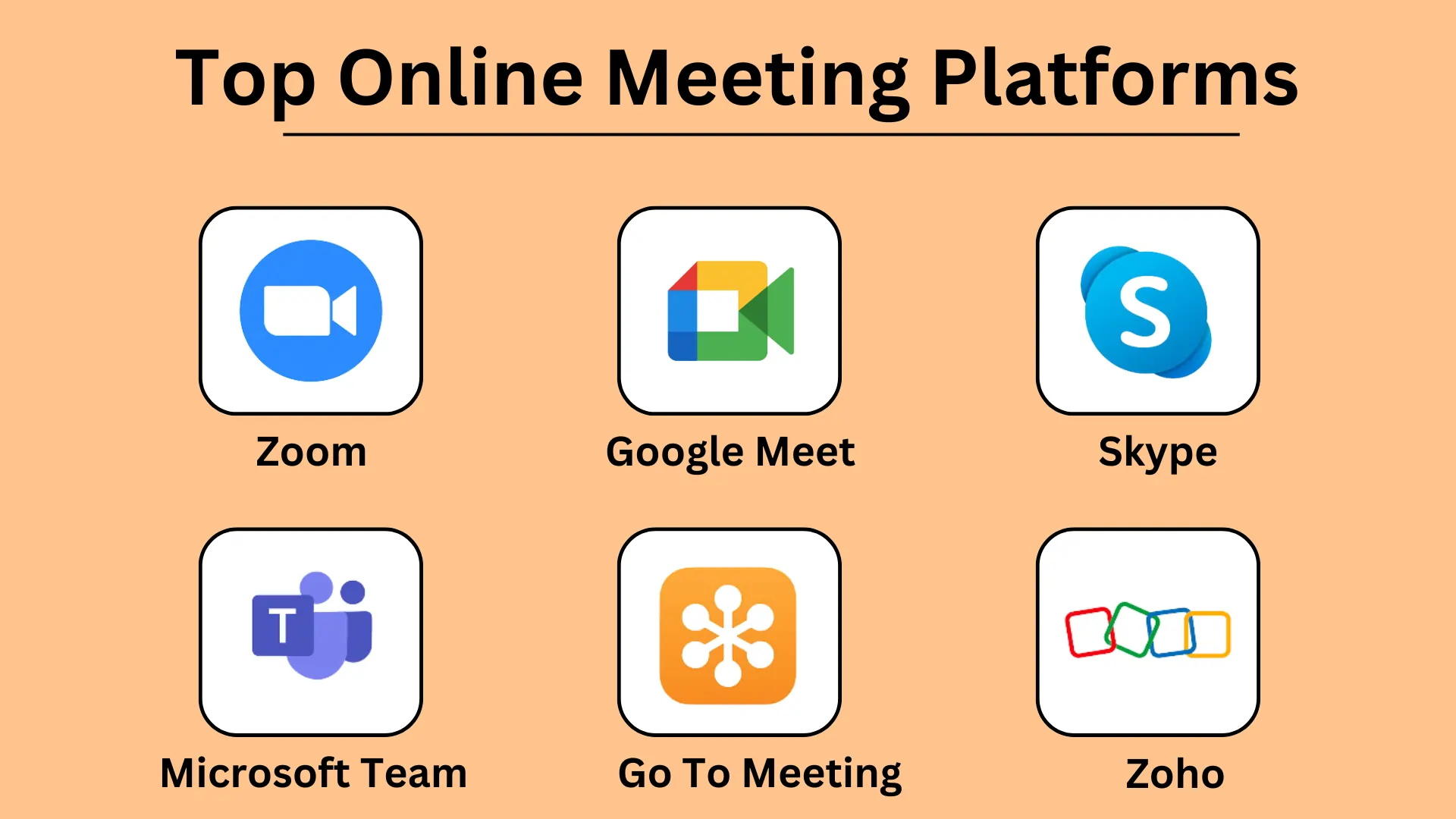 top online meetings platform