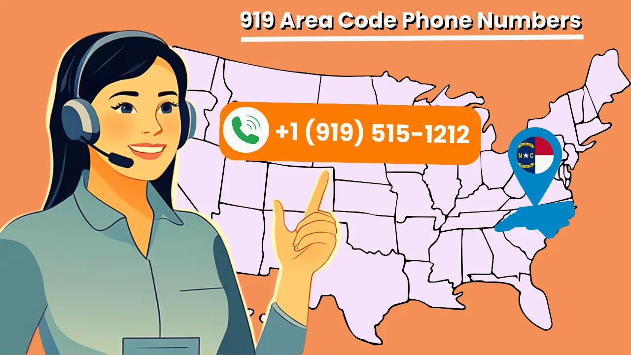 919 Area Code Phone Numbers