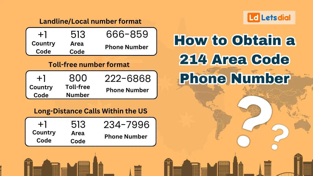 How to Obtain a 214 Area Code Phone Number