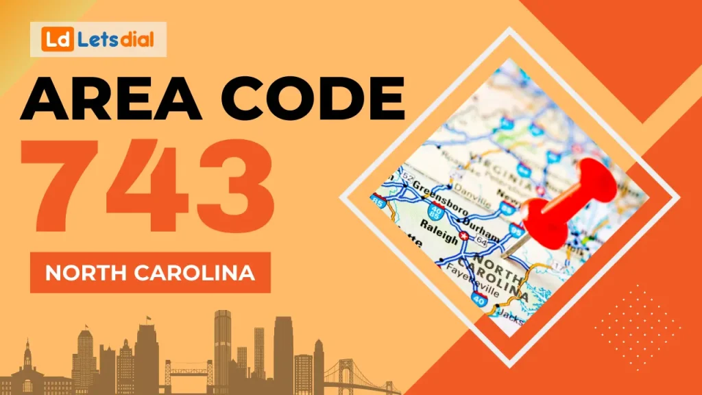 743 area code