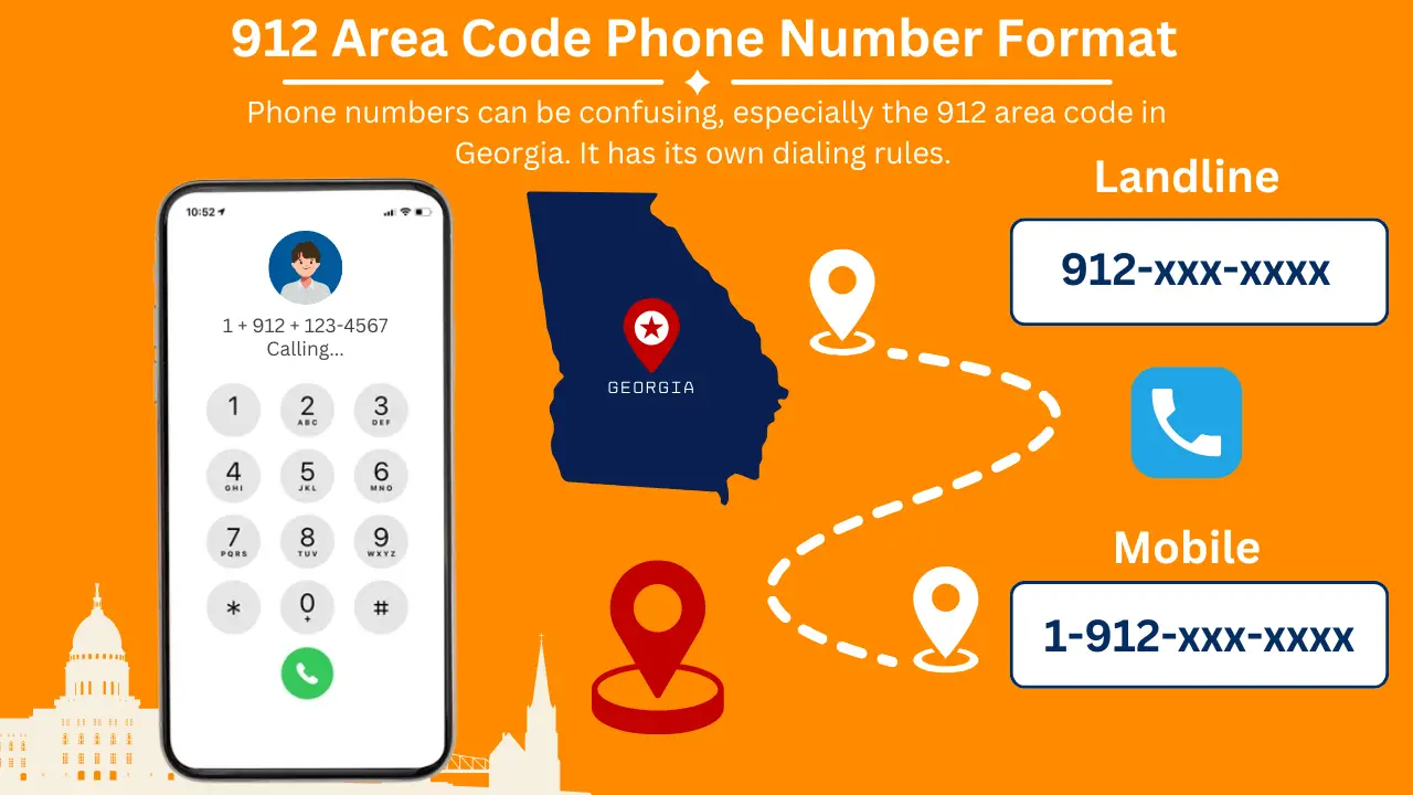 _912 Area Code Phone Number Format