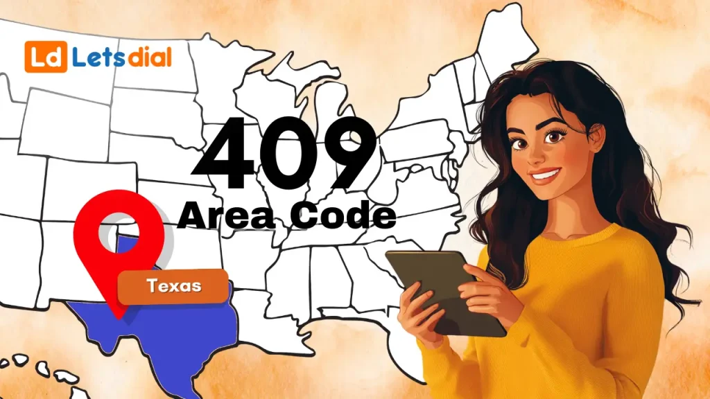 409 Area Code_Locations, Map, Benefits, Numbers, and Scams in Texas