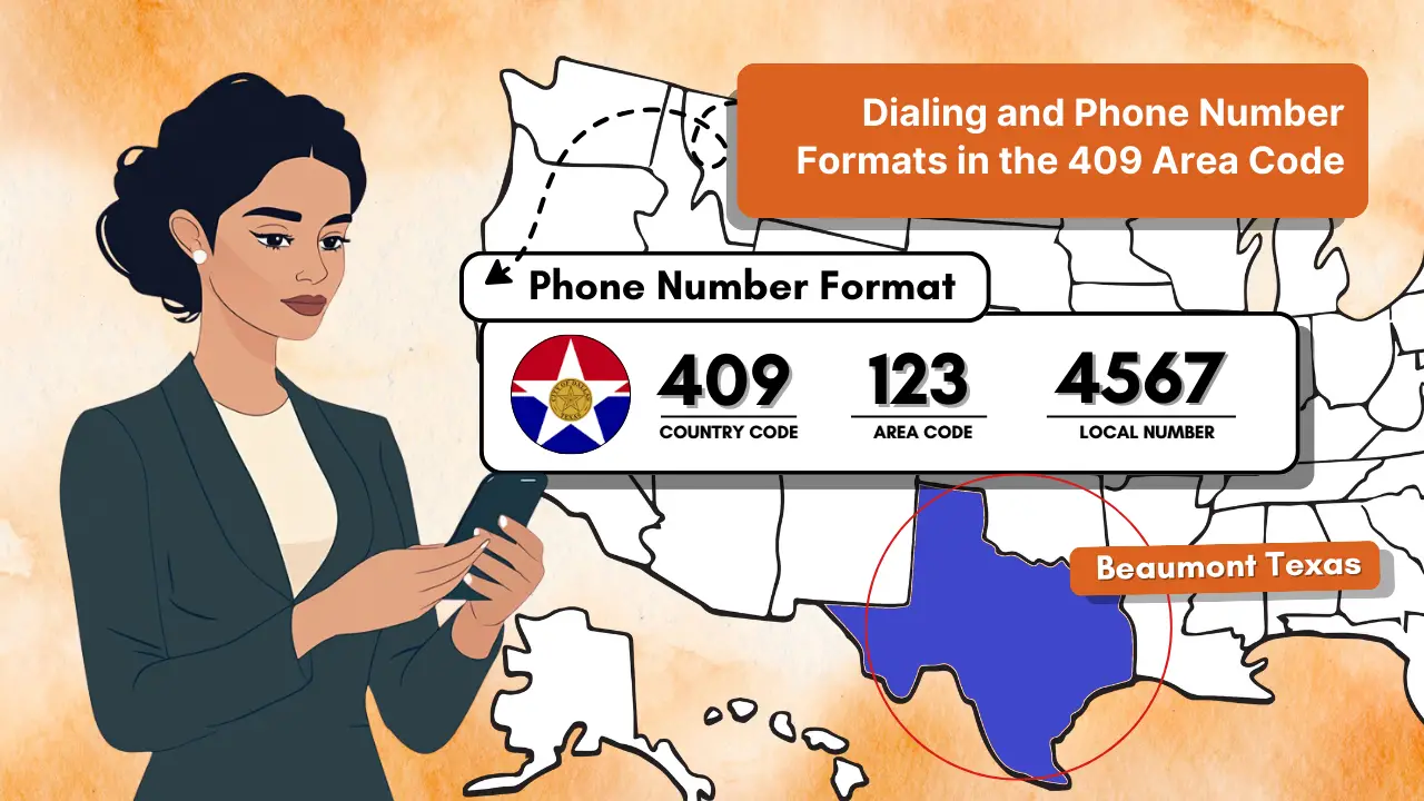 Dialing and Phone Number Formats in the 409 Area Code