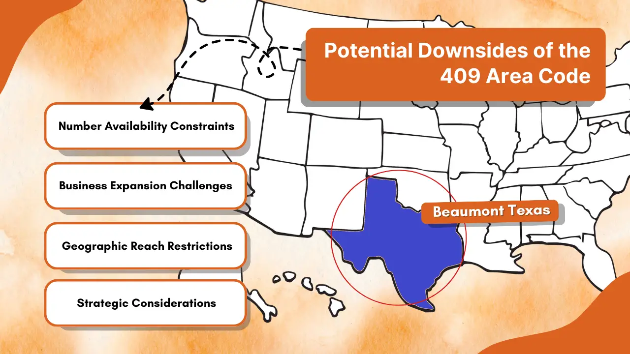 Potential Downsides of the 409 Area Code