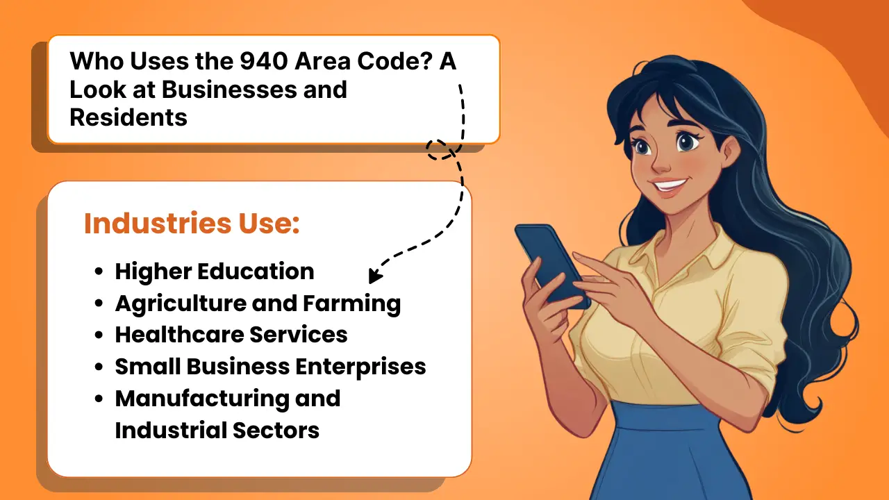 Who Uses the 940 Area Code_ A Look at Businesses and Residents