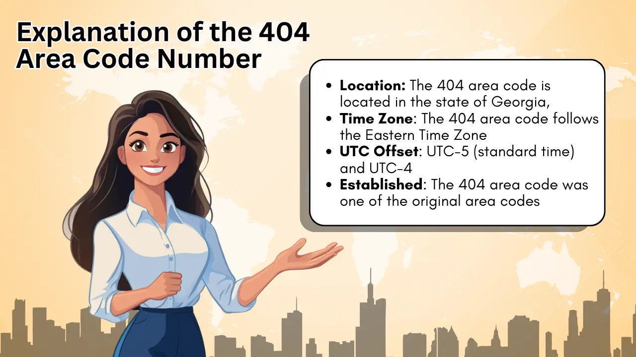 Explanation of the 404 Area Code Number