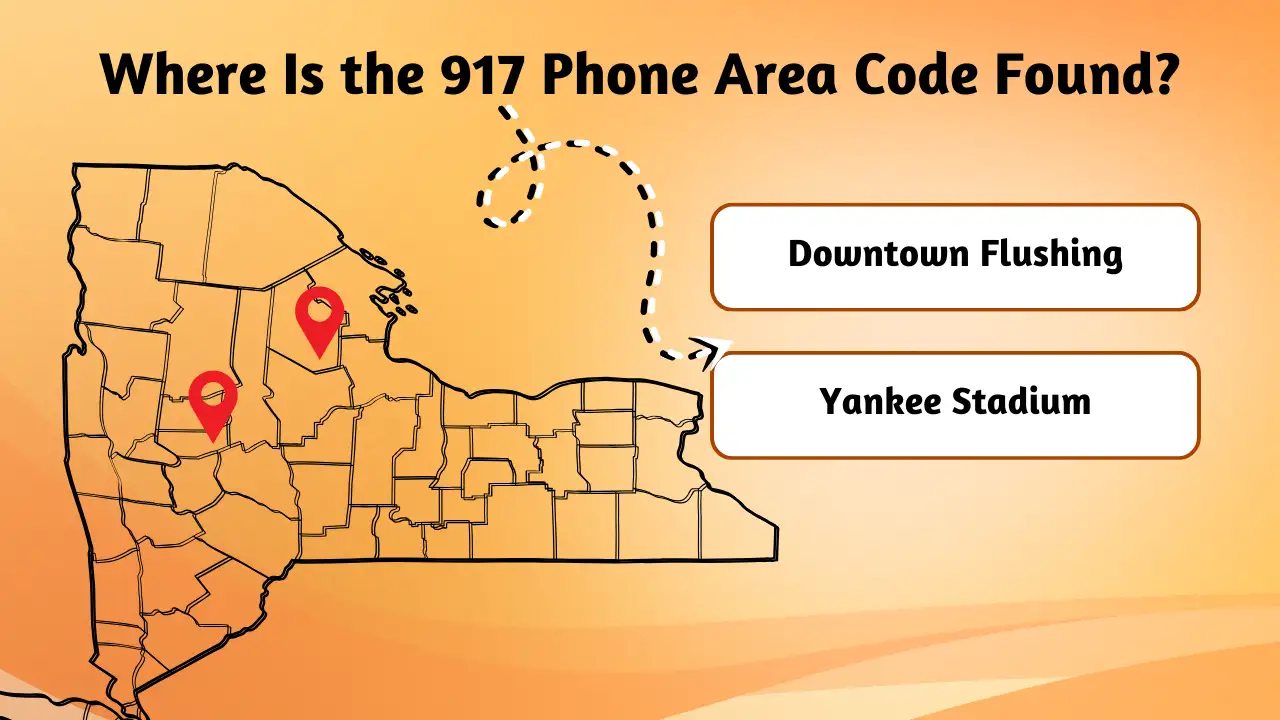 Where Is the 917 Phone Area Code Found?