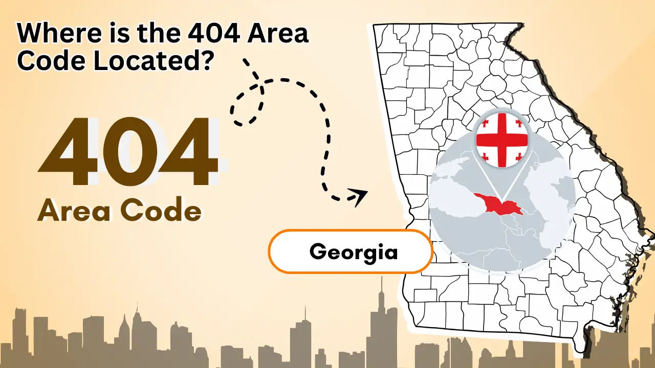 Where is the 404 Area Code Located?