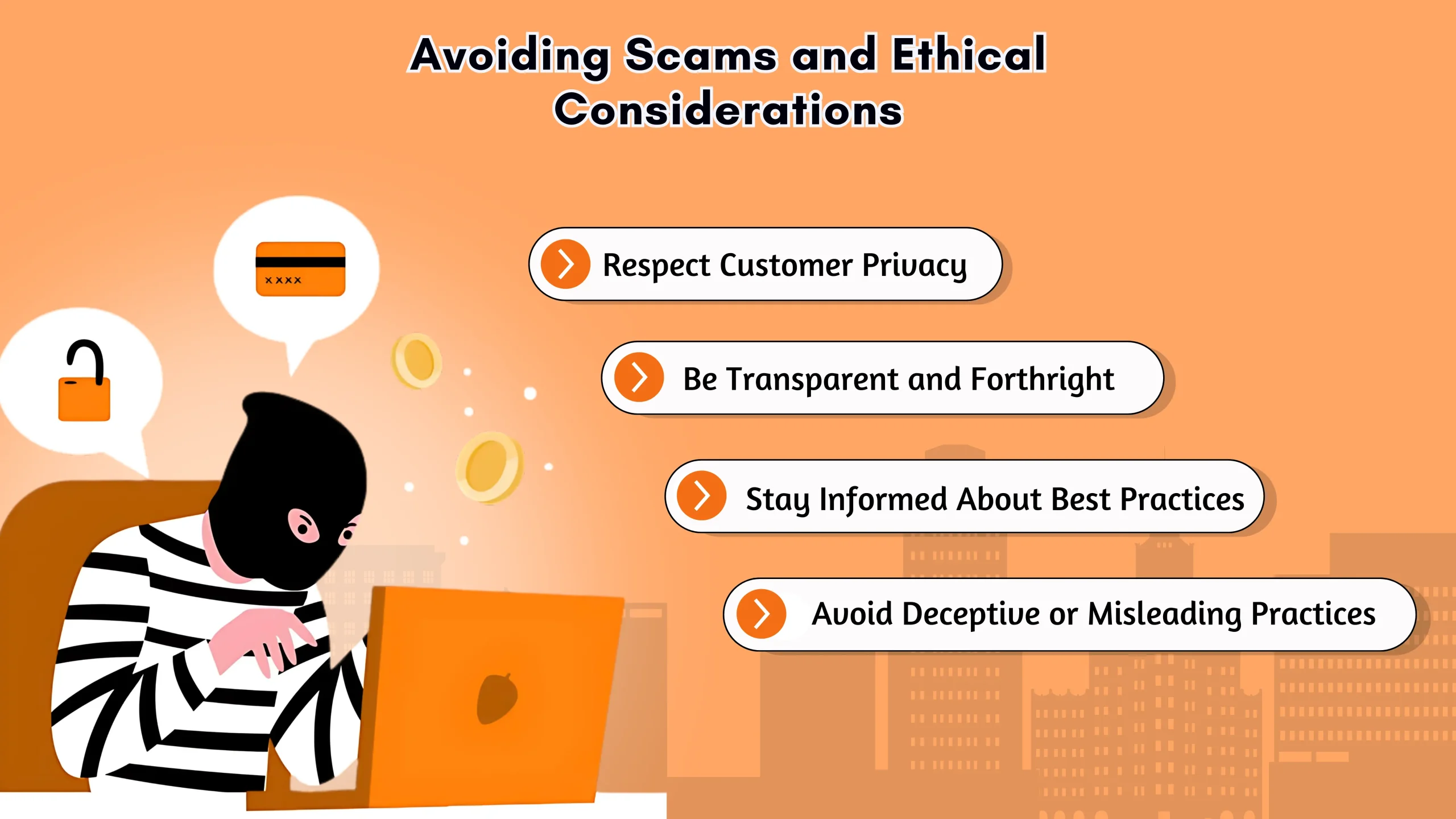 Avoiding Scams and Ethical Considerations