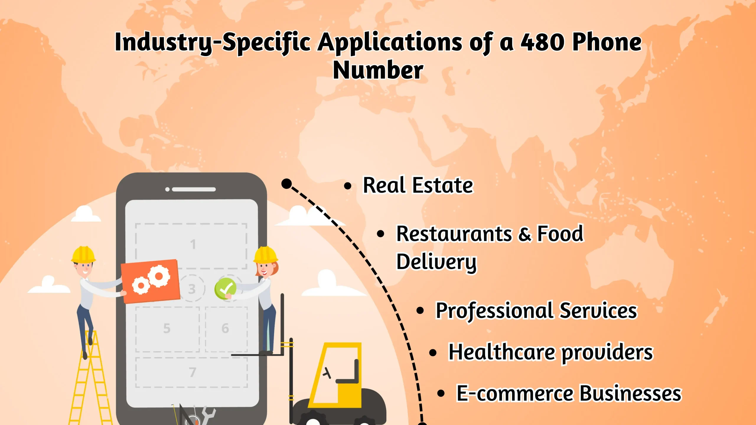 Industry-Specific Applications of a 480 Phone Number