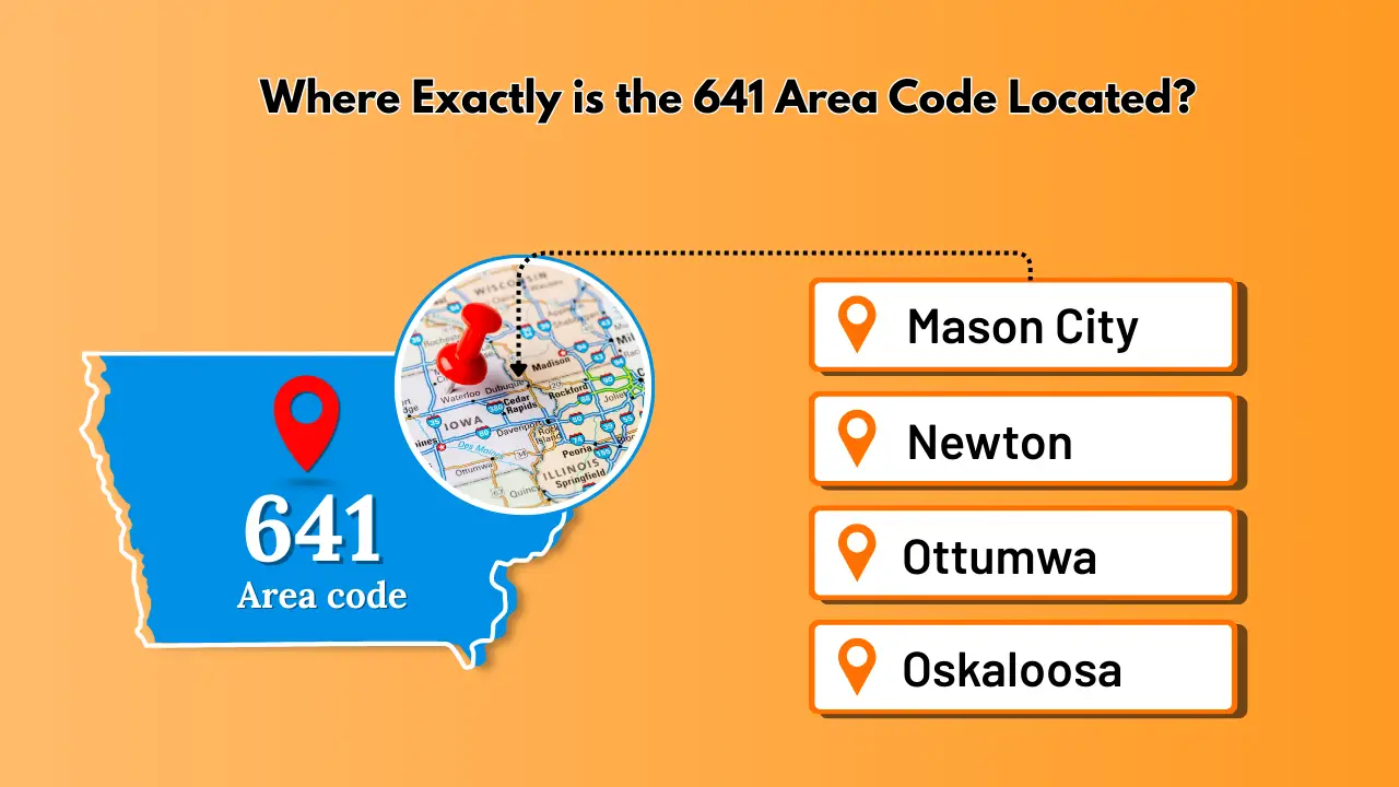 Where Exactly is the 641 Area Code Located