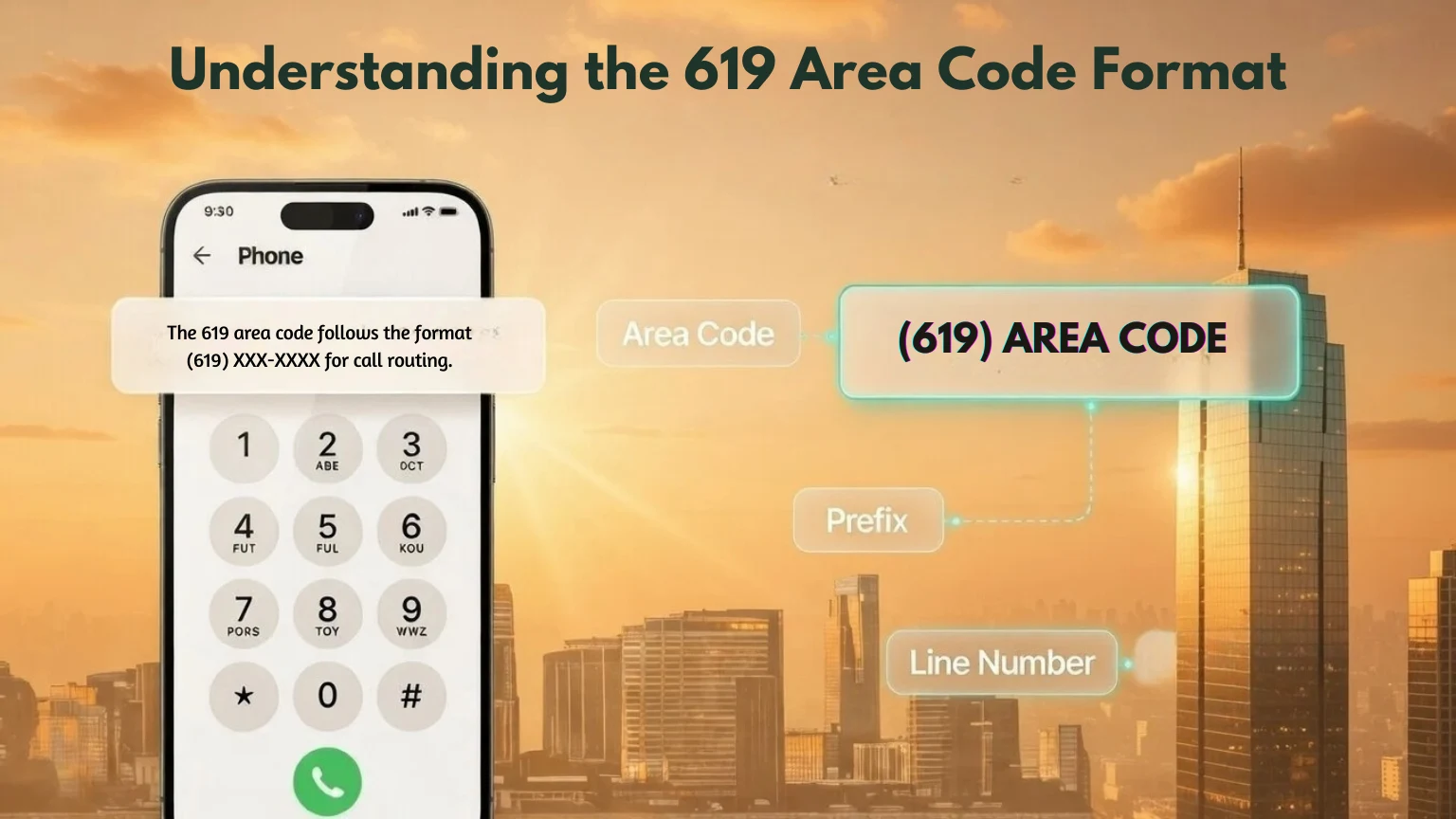 619 area code