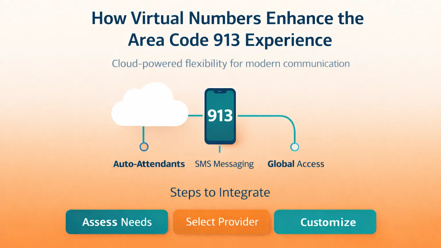 913 area code virtual number