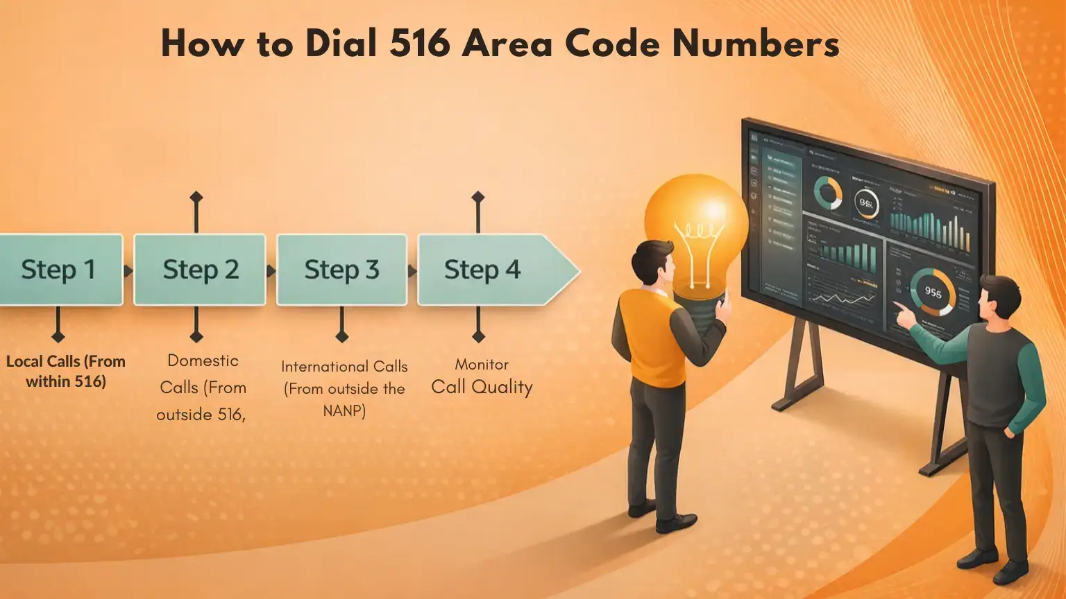 516 Dialing Steps