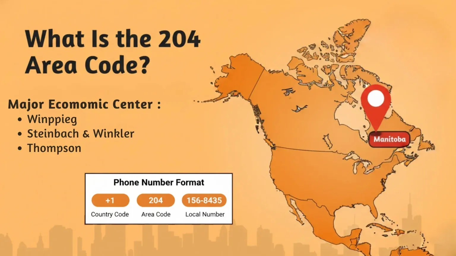 204 Area Code Location