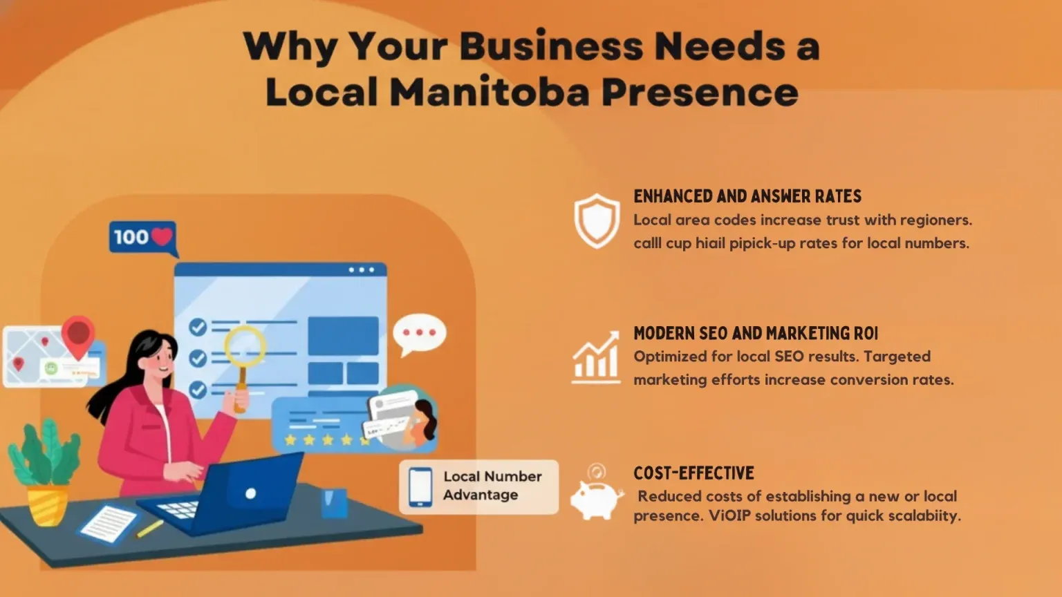 Benefits of a 204 Local Number